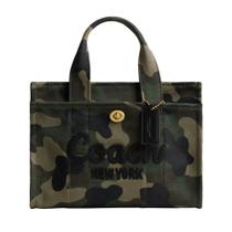 Sacola Coach Cargo Tote 26 em lona e couro reciclado