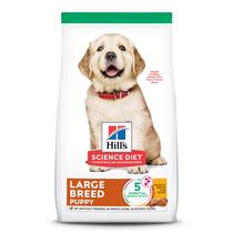 Sacola de 12,5 kg para cães Hill's Science Diet Puppy de raça grande