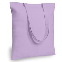 Sacola de algodão TopDesign Lavender 40x38cm, pacote com 12 Sacola de algodão TopDesign Lavender 40x38cm, pacote com 12
