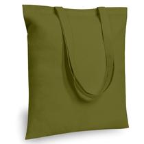 Sacola de algodão TopDesign verde oliva 16 x 15 cm, pacote com 24 Sacola de algodão TopDesign verde oliva 16 x 15 cm, pacote com 24