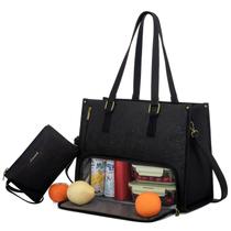 Sacola de almoço LOVEVOOK para mulheres com compartimento para laptop de 15,6"