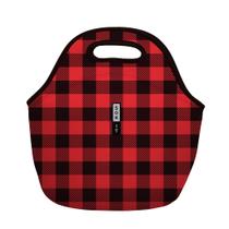 Sacola de almoço Sok It Isolated Neoprene Buffalo Check