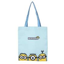 SACOLA DE COMPRAS MODELO MINIONS TAMANHO 39x34 cm.