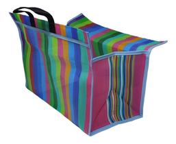 Sacola De Feira Supermercado Nylon Tubinho 45x34 Cm - ISAC Sacola De Feira Supermercado Nylon Tubinho 45x34 Cm - ISAC