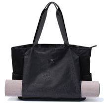 Sacola de ioga ESVAN Bolsa de ombro impermeável preta