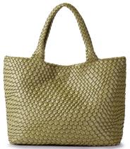 Sacola de material vegano em tecido JOTOFIT para mulheres com bolsa Sacola de material vegano em tecido JOTOFIT para mulheres com bolsa