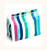 Sacola de Nylon Multicolorida Grande