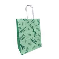 Sacola de Papel Clássica Folhas P 164x210mm Scrity 10 und Sacola de Papel Clássica Folhas P 164x210mm Scrity 10 und