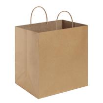 Sacola de papel Dream Brown Kraft 12x18x30cm 50 unidades com alças Sacola de papel Dream Brown Kraft 12x18x30cm 50 unidades com alças