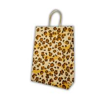 Sacola de papel guepardo jaguar presente lembrancinha festa loja 17,5x8,5x21,5cm 10 un. Sacola de papel guepardo jaguar presente lembrancinha festa loja 17,5x8,5x21,5cm 10 un.