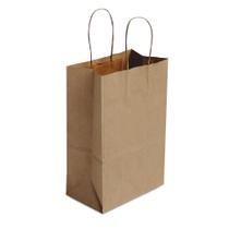 Sacola de Papel Kraft 23,5x31,5cm tamanho M 10un LC