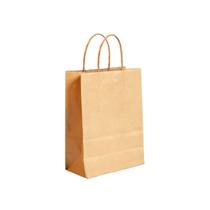 Sacola de papel Kraft PP quadrado pacote com 10 unidades Sacola de papel Kraft PP quadrado pacote com 10 unidades