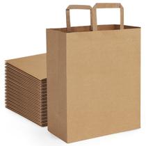 Sacola de papel para compras Dream Kraft Brown 12x7x17cm 50 unidades Sacola de papel para compras Dream Kraft Brown 12x7x17cm 50 unidades