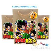 Sacola de Papel Personalizada Dragon Ball