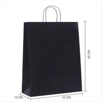 Sacola de papel Up Box preto 31x40x13 cm Sacola de papel Up Box preto 31x40x13 cm