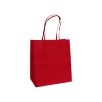 Sacola de Papel - Vermelho - Ref 5997 - 10 UN - 23,5x17x34cm - Rizzo - WMA