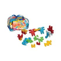 Sacola de Peças de Montar Animais de Encaixe 100 Peças