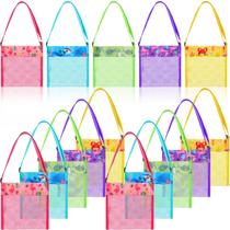 Sacola de praia Frienda Seashell Toys Organizer, pacote com 15 Sacola de praia Frienda Seashell Toys Organizer, pacote com 15