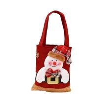 Sacola De Presente De Natal Reutilizável, Embalagem Para Presentes De Férias, Bolsa Para Adultos E