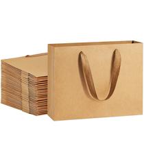 Sacola de presente de papel Dream Kraft Brown 10,6 x 3,1 x 8,3 cm 25 unidades Sacola de presente de papel Dream Kraft Brown 10,6 x 3,1 x 8,3 cm 25 unidades