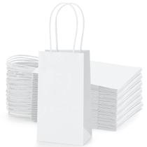 Sacola de presente Dream Kraft Paper, pacote com 50 unidades, 9x6x17 cm com alças Sacola de presente Dream Kraft Paper, pacote com 50 unidades, 9x6x17 cm com alças