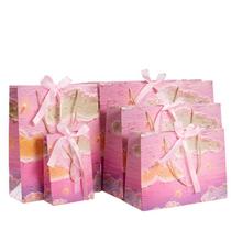 Sacola de presente Luxury Dream Cardstock Cardstock, pacote com 5