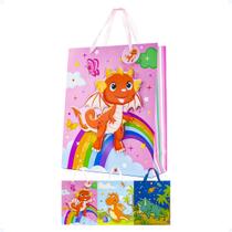 Sacola De Presente Média Papel Lembrancinha 32x26 Infantil