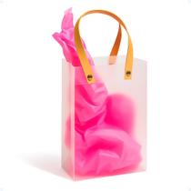 Sacola De Presente Transparente Para Aniversário Dia Das Mães - Hxt Sacola De Presente Transparente Para Aniversário Dia Das Mães - Hxt