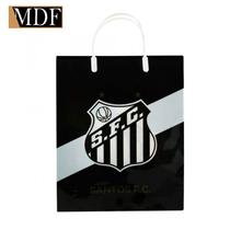 Sacola de Presentes 33x9x27cm Oficial Santos