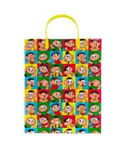 Sacola De Presentes Personagens 33x9x27cm Turma Da Mônica - Taimes