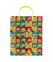 Sacola De Presentes Personagens 33x9x27cm Turma Da Mônica
