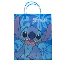 Sacola De Presentes Stitch Sorrindo 33x9x27cm - Disney Sacola De Presentes Stitch Sorrindo 33x9x27cm - Disney