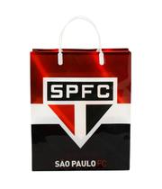 Sacola De Presentes Time de Futebol 33x9x27cm São Paulo SPFC Sacola De Presentes Time de Futebol 33x9x27cm São Paulo SPFC