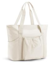 Sacola de Viagem Feminina BAGSMART Bege - Grande Capacidade Sacola de Viagem Feminina BAGSMART Bege - Grande Capacidade