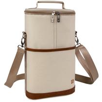 Sacola de vinho ALLCAMP, tela portátil isolada para 2 garrafas