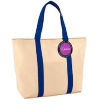 Sacola Ecobag em Algodão com Bolso Frontal e Interno Posh TopGet