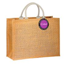 Sacola Ecobag em Juta com Laminação Interna Rustic TopGet Sacola Ecobag em Juta com Laminação Interna Rustic TopGet