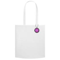 Sacola Ecobag em TNT Premium 37x41cm Termo Selado Malta TopGet