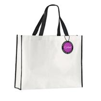 Sacola Ecobag em TNT Premium Laminado Brilhante 42x32cm Carry TopGet