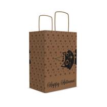 Sacola Ecológica Kraft Para Lembrancinhas - "Happy Halloween" - 10 unidades - Ideia - Rizzo Sacola Ecológica Kraft Para Lembrancinhas - "Happy Halloween" - 10 unidades - Ideia - Rizzo