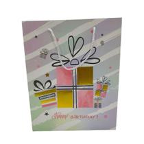 Sacola Embalagem Presente Modelo 2 N249133-9 - Quanhe Sacola Embalagem Presente Modelo 2 N249133-9 - Quanhe