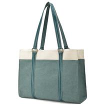 Sacola feminina Barsine para laptop de 15,6" de lona bicolor
