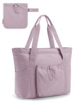 Sacola Feminina Dobrável BAGSMART - Bolsa de Armazenamento Roxa