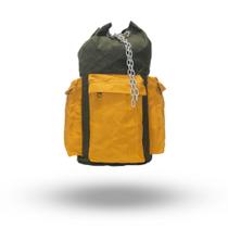 Sacola Ferramental Verde Militar e Amarelo Sem Tampa - Lona Encerada Sacola Ferramental Verde Militar e Amarelo Sem Tampa - Lona Encerada