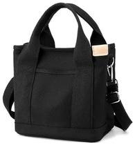 Sacola Halemet, bolsa de ombro tiracolo pequena de lona feminina