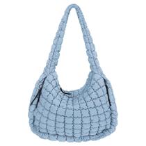 Sacola Juoxeepy acolchoada, acolchoada, grande, acolchoada, ombro, nylon