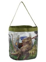 Sacola Jurassic World Dinosaurs Dobrável em Nylon Verde