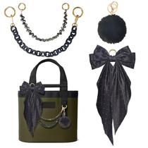 Sacola Kaitiaki, 4 peças, conjunto de pingentes, Cape Obsidian