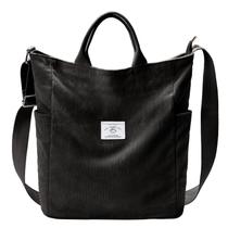 Sacola KALIDI Corduroy Large Messenger Anti Splash Feminina