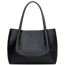 Sacola KKXIU de material vegano para mulheres - preta Sacola KKXIU de material vegano para mulheres - preta